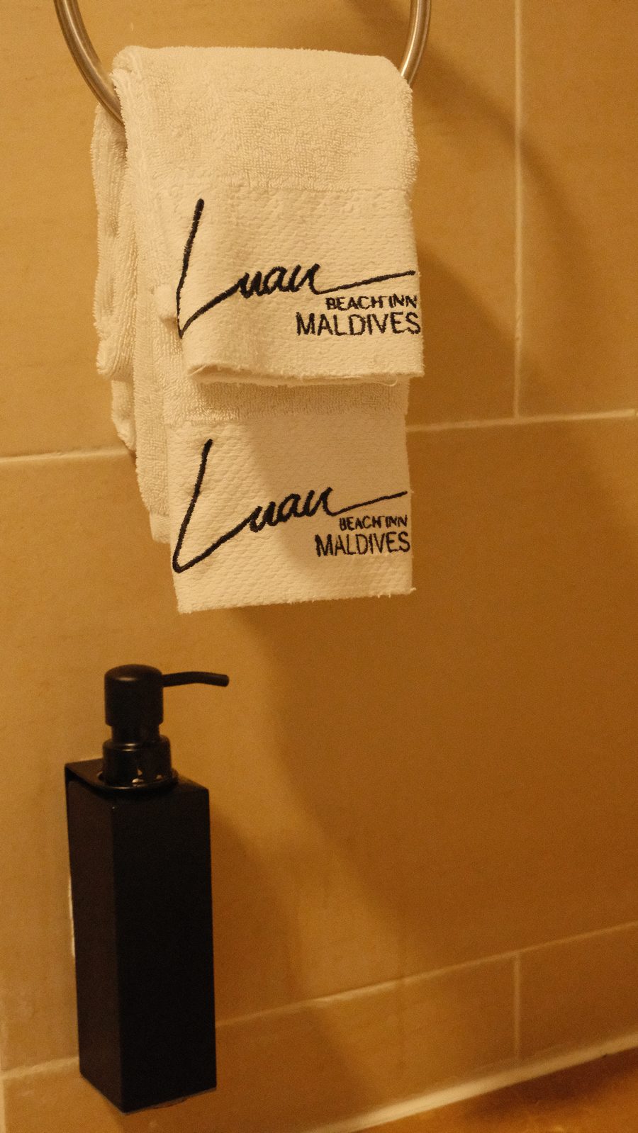 Branded Luau towels